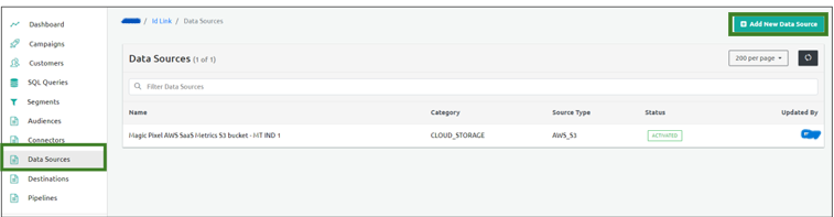 Add a New Data Source